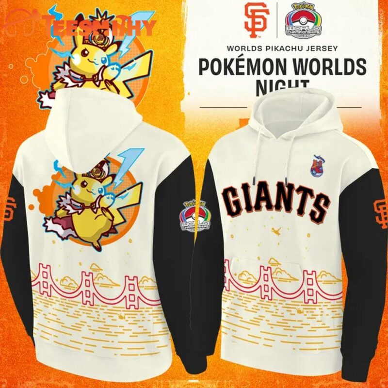San Francisco Giants x Pokemon 2026 Exclusive Hoodie