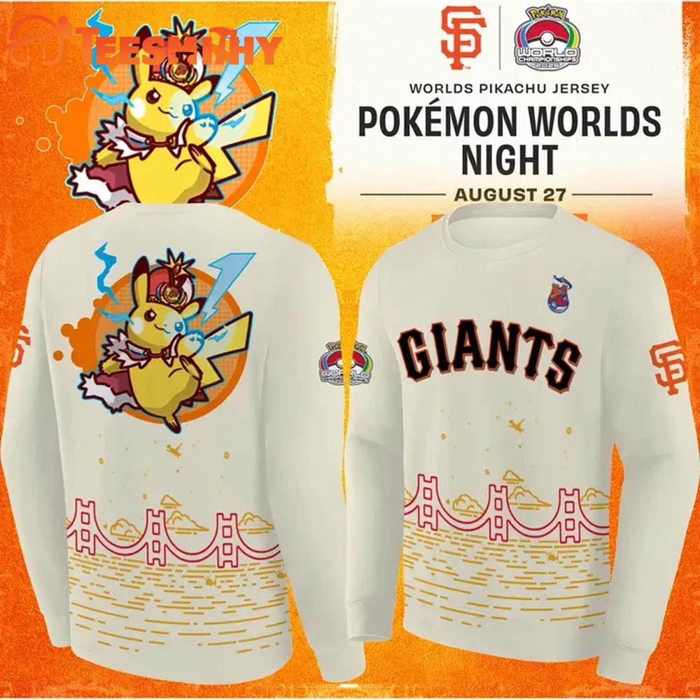 San Francisco Giants x Pokemon 2026 Exclusive Sweatshirt