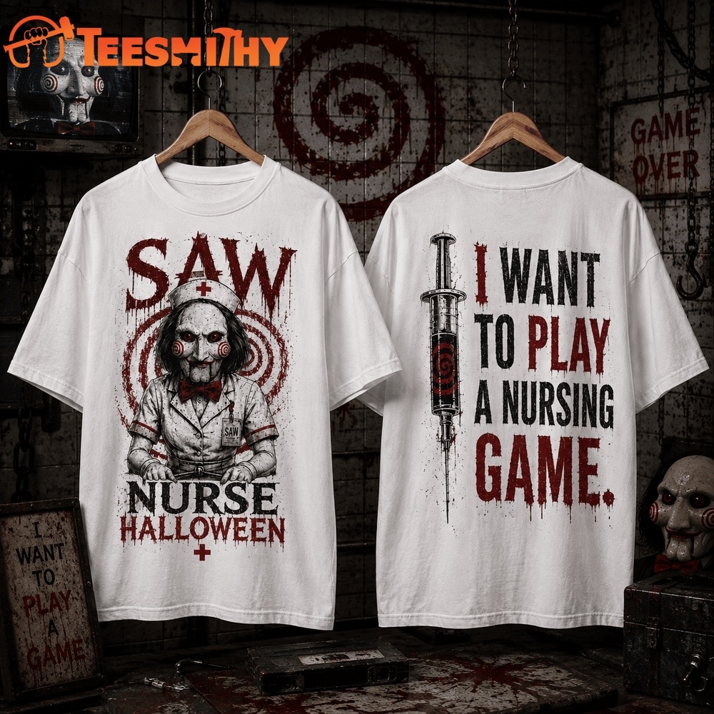 Saw Nurse Play the Shift Halloween 3D Shirt