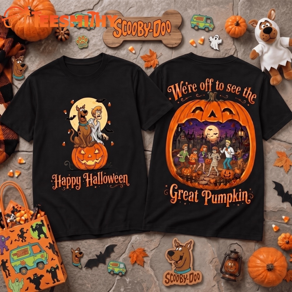 Scooby Doo Halloween Night Great Pumpkin T Shirt
