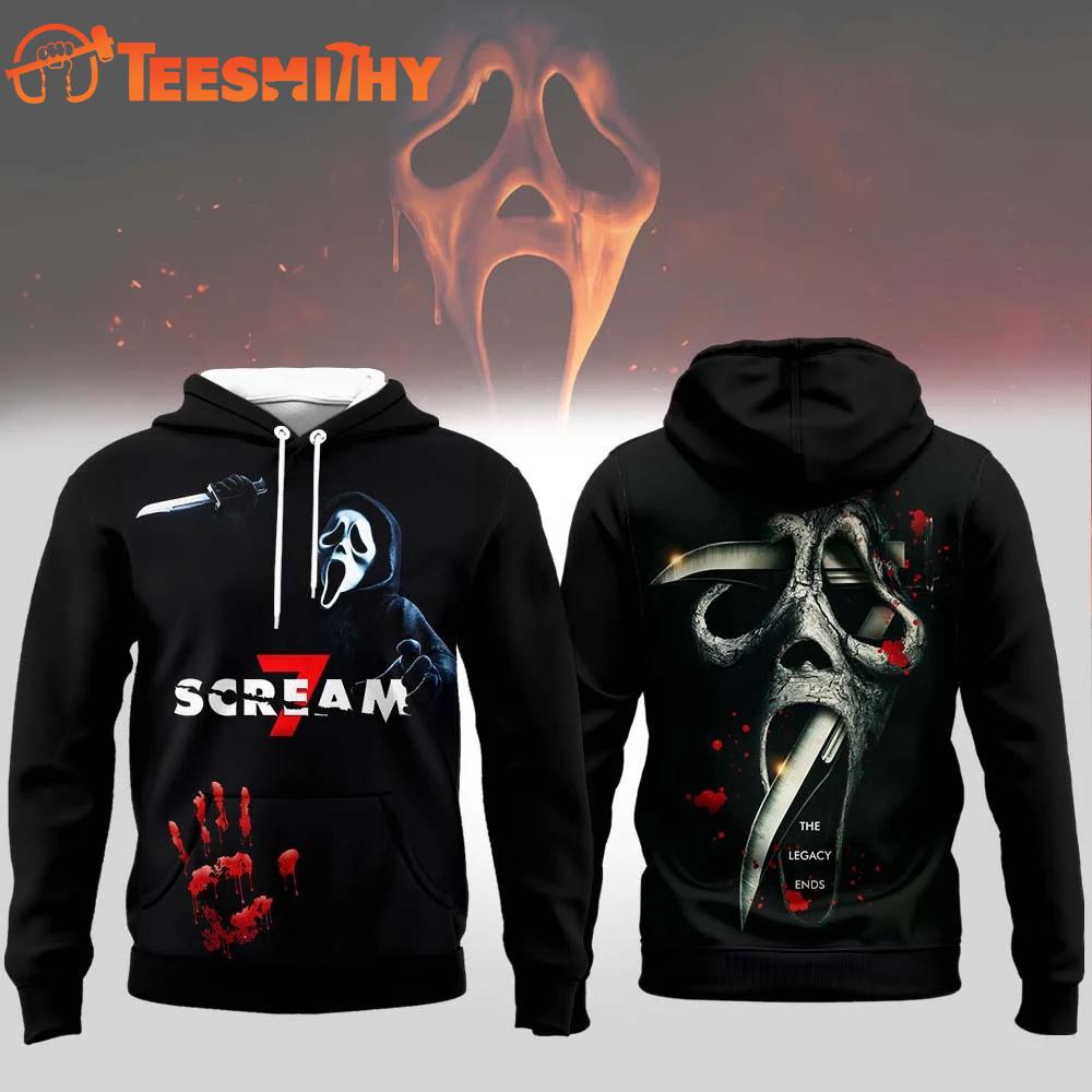 Scream 7 The Legacy Ends Hoodie