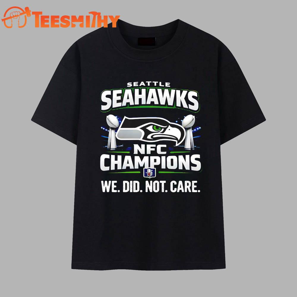 Seahawks We Did Not Care Vintage T Shirt