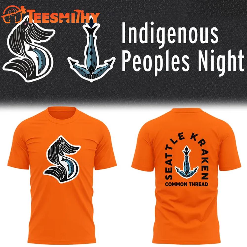 Seattle Kraken Indigenous Peoples Night 2026 T Shirt