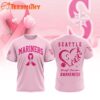 St. Louis Cardinals 2025 MLB Pink Breast Cancer Awareness Design 3D Shirt