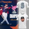 Seattle Mariners Cal Raleigh Chanpions 2025 Black Shirt