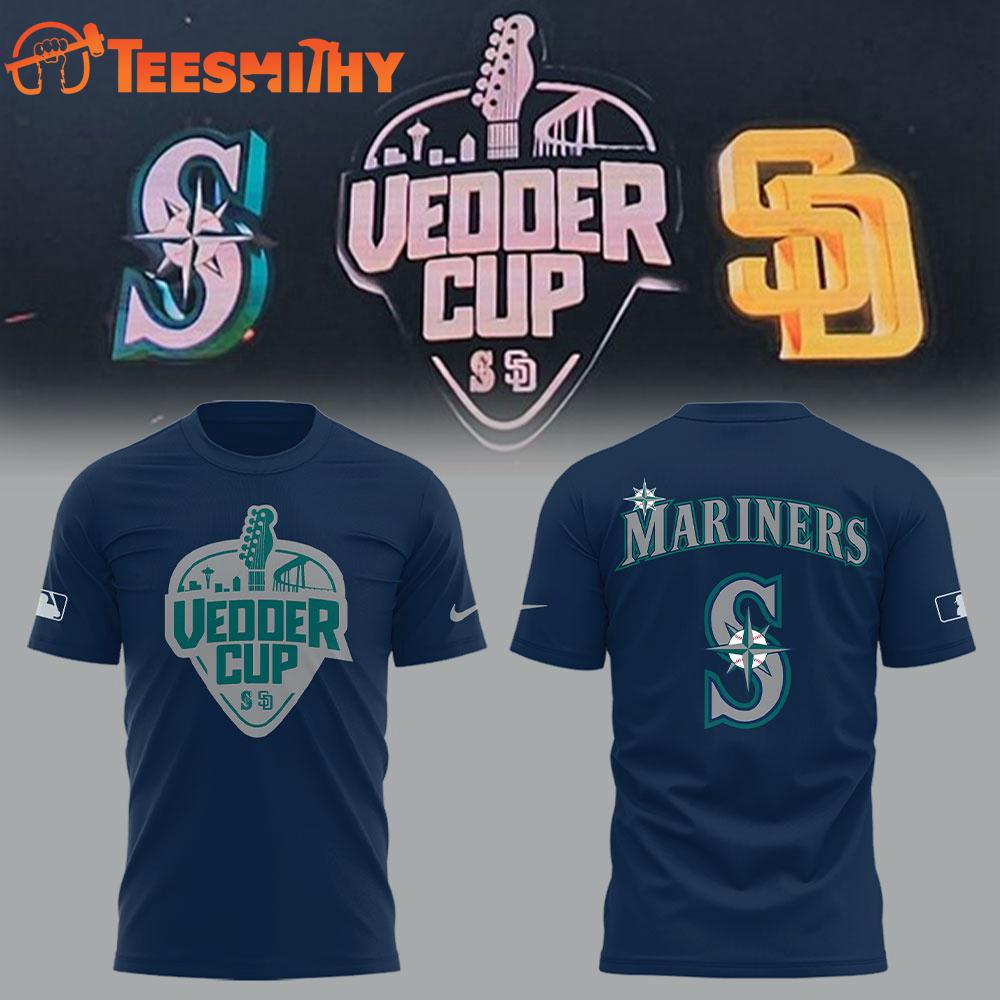 Seattle Mariners Happy Vedder Cup Limited Edition T Shirt