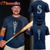 Seattle Mariners Vintage Triden 2025 3D Shirt