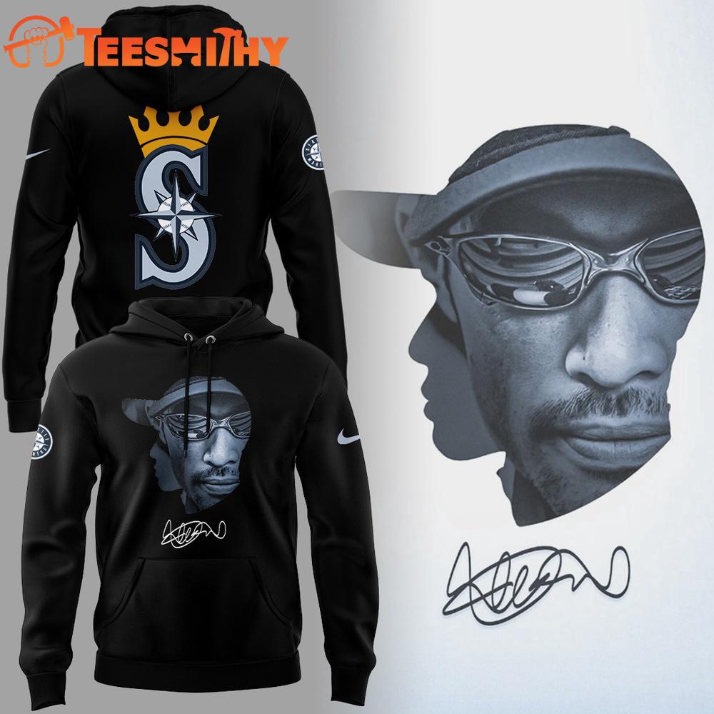Seattle Mariners x ICHIRO 2025 Graphic Signature Hoodie Seattle Mariners x ICHIRO 2025 Graphic Signature Hoodie