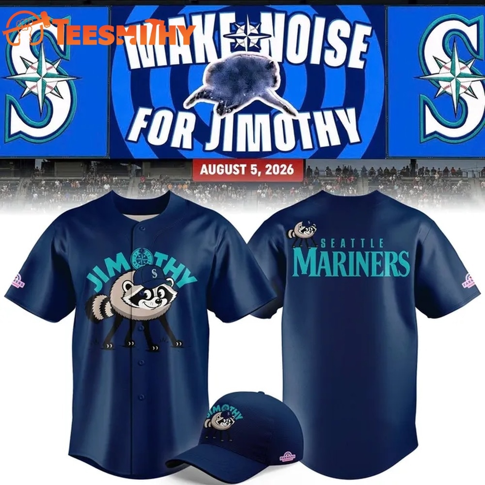 Seattle Mariners x Jimothy 2026 Limited Edition Baseball Jersey