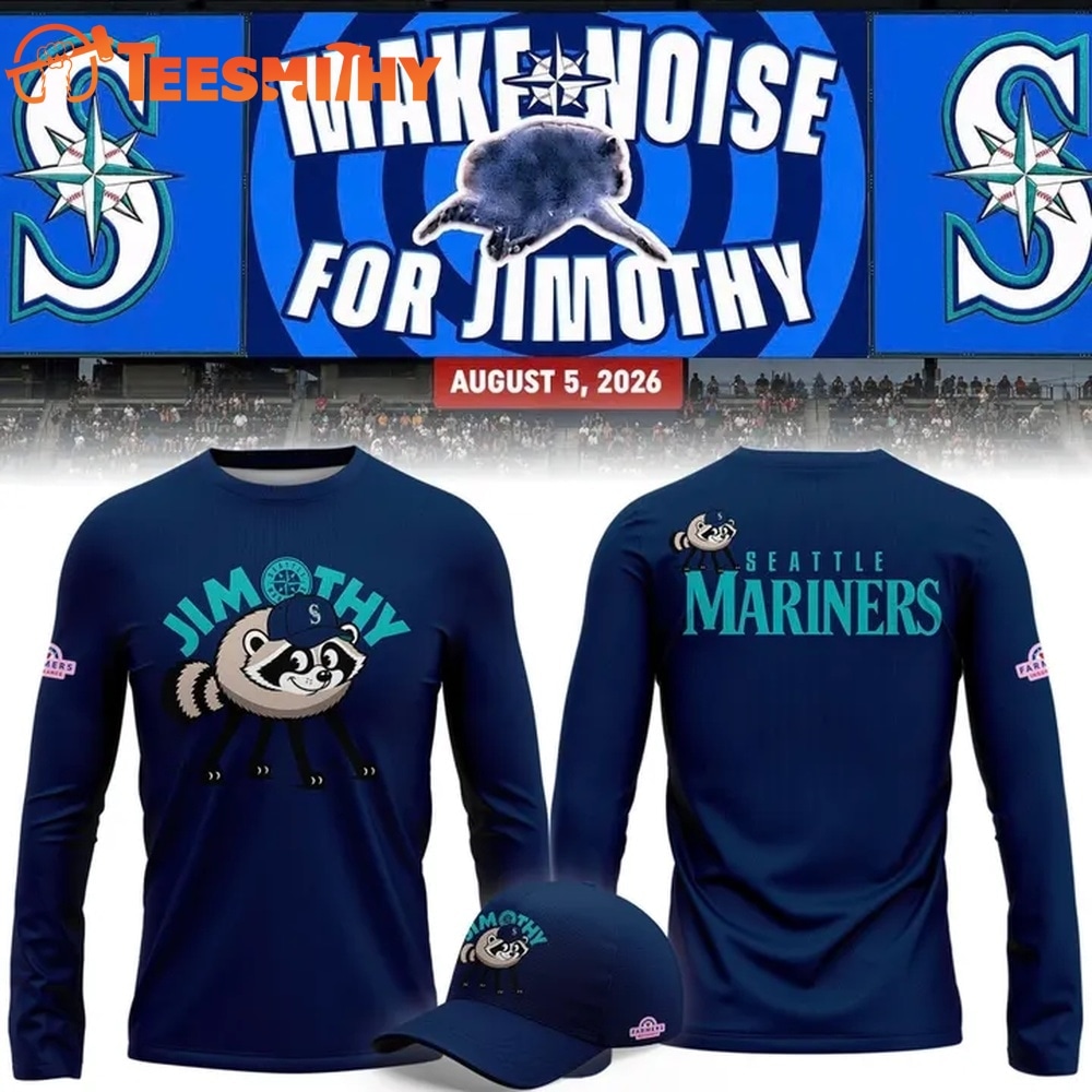 Seattle Mariners x Jimothy 2026 Limited Edition Long Sleeve Shirt