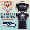 Seattle Seahawks 2025 NFL Dia De Los Muertos Premium Limited Hoodie