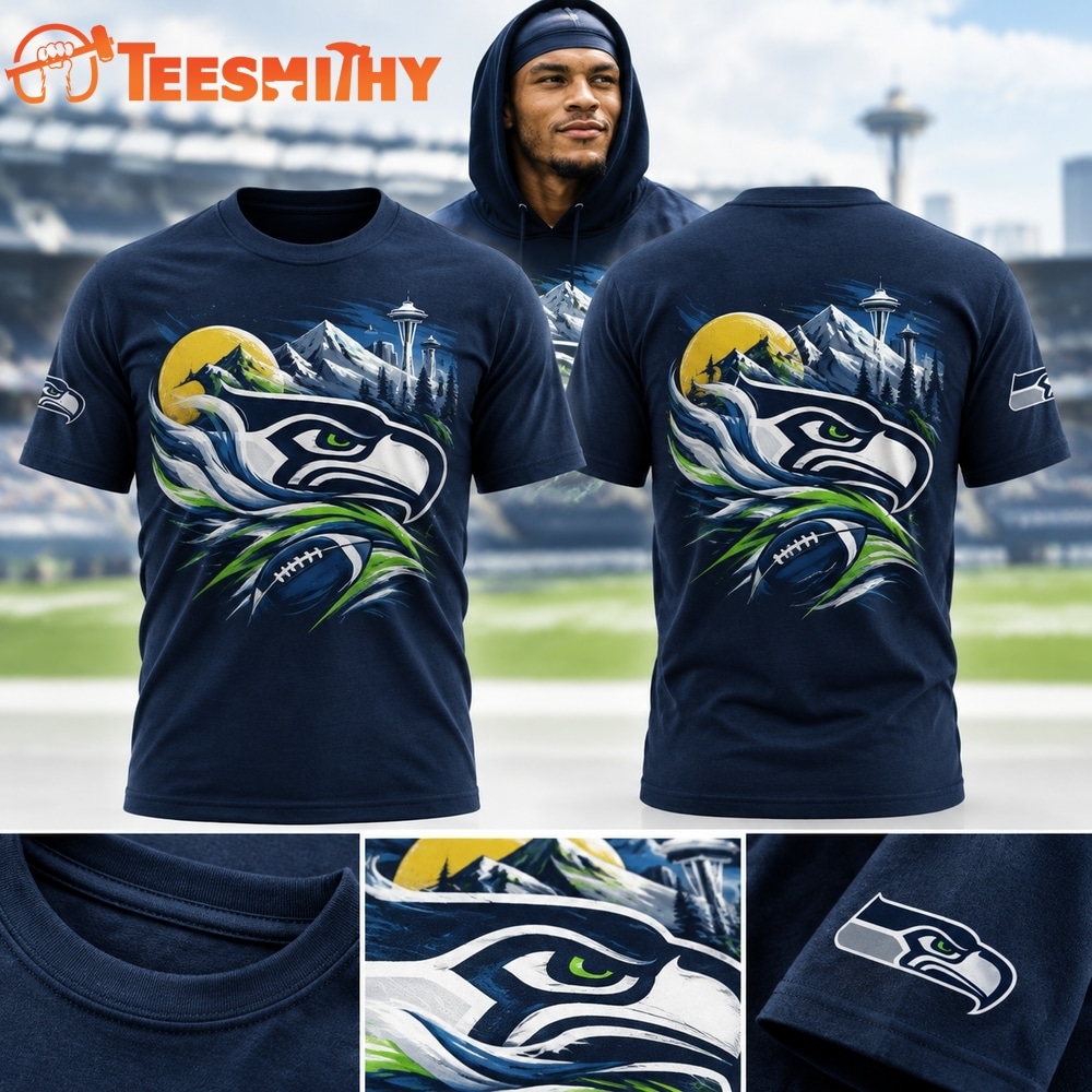 Seattle Seahawks 2026 Latino Heritage Month Collection T Shirt