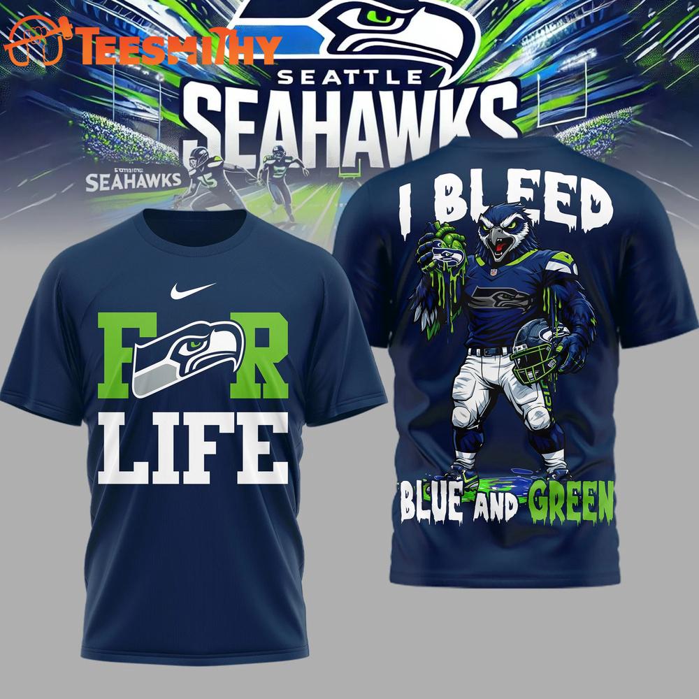 Seattle Seahawks 2026 NFL Built on Loyalty Limited Edition 3D Shirt