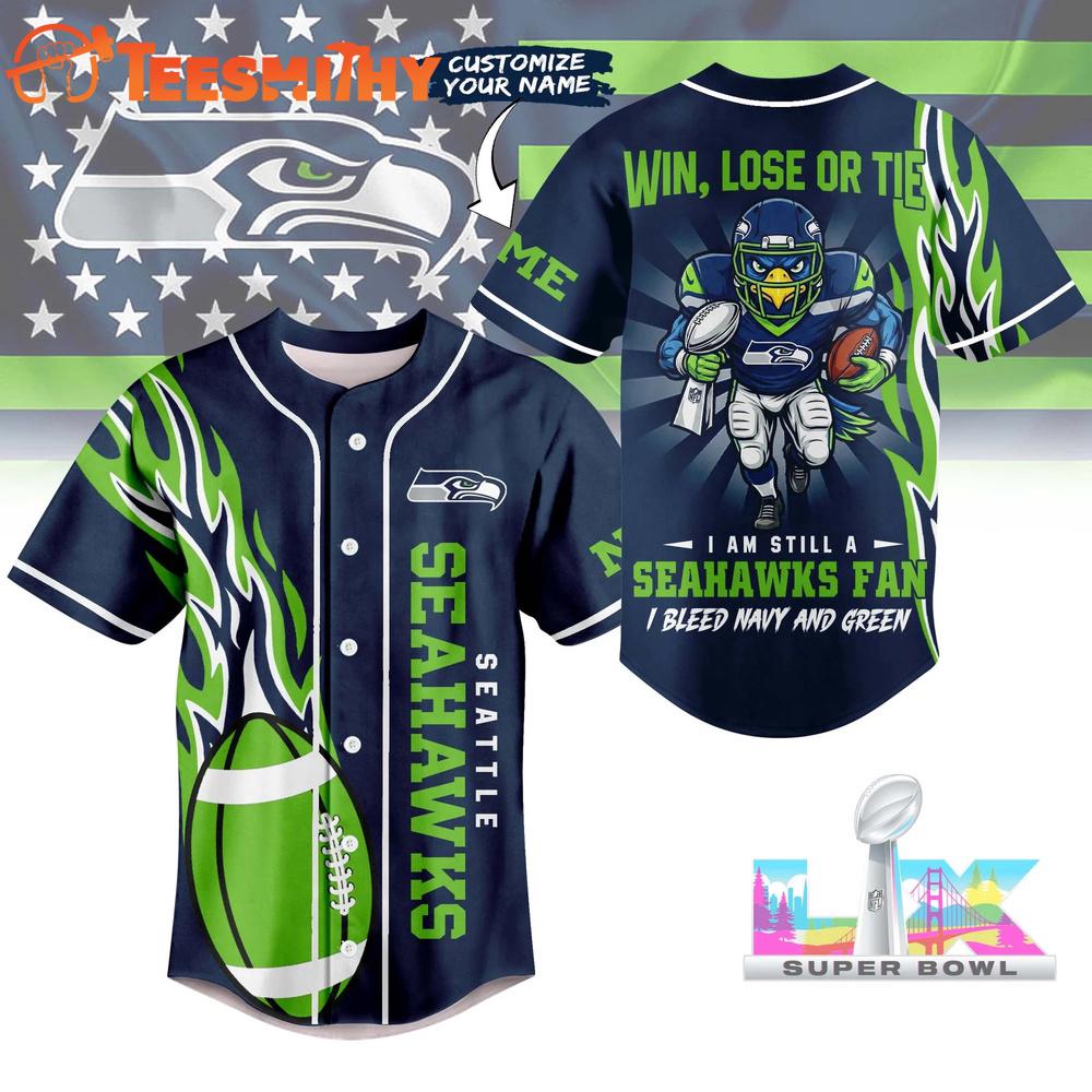 Seattle Seahawks 2026 NFL Football Fan Till I Die Jersey Shirt