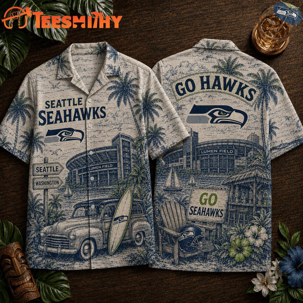 Seattle Seahawks 2026 NFL Summer Vintage Hawaiian Shirt