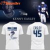 Seattle Seahawks Kenny Easley Tribute Limited Edition White T Shirt
