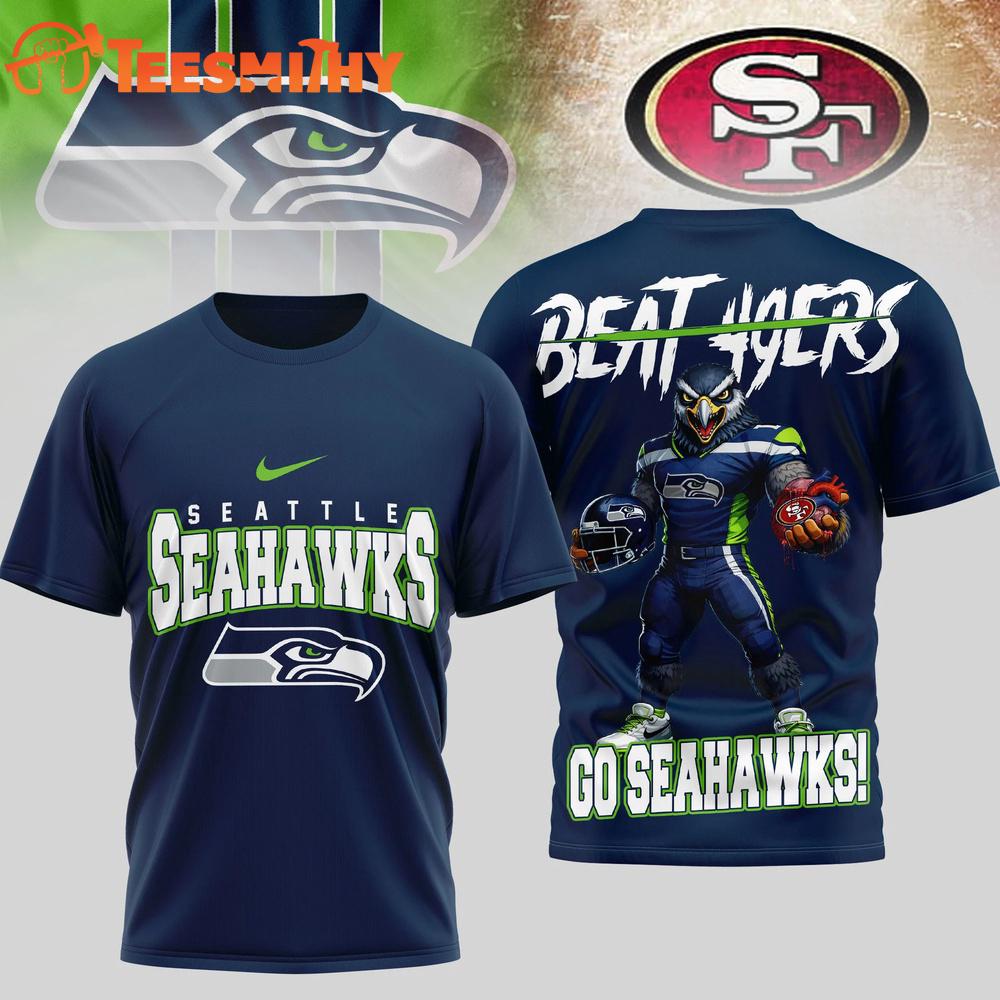 Seattle Seahawks NFL 2026 Super Bowl Go Seahawks T Shirt