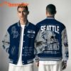 Seattle Seahawks NFL Chasing Greatness Personalized Varsity Jacket