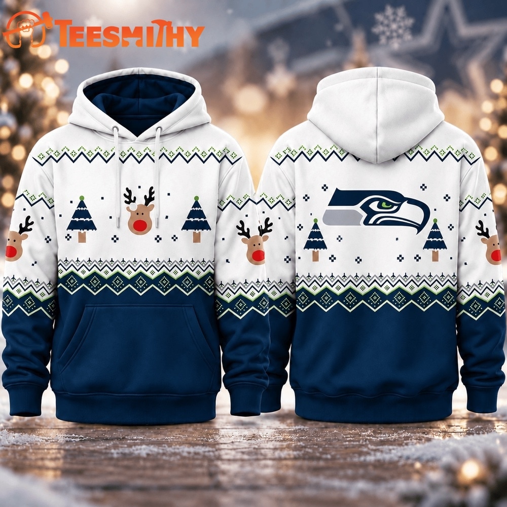 Seattle Seahawks NFL Christmas Game Day Hoodie Shirt