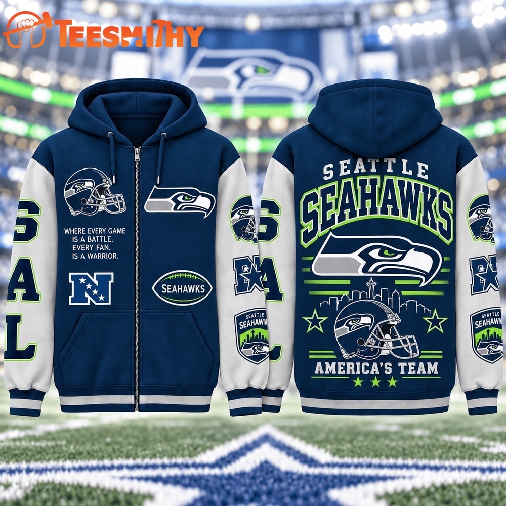 Seattle Seahawks NFL Gridiron Heritage Zip Hoodie