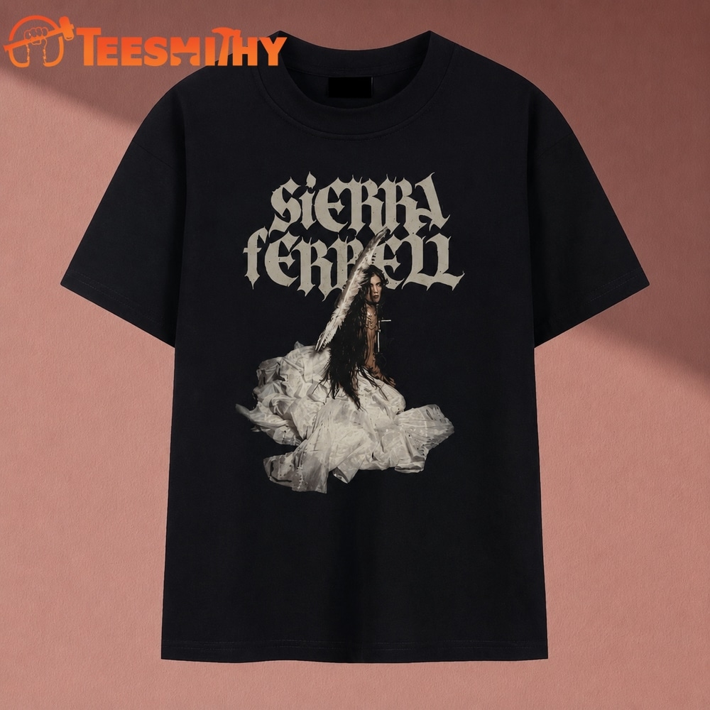 Sierra Ferrell Gothic Angel Wings Folk Country Graphic T Shirt