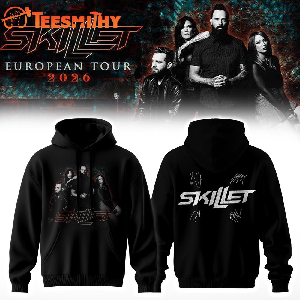 SKILLET EUROPEAN TOUR 2026 Limited Edition Signature Hoodie