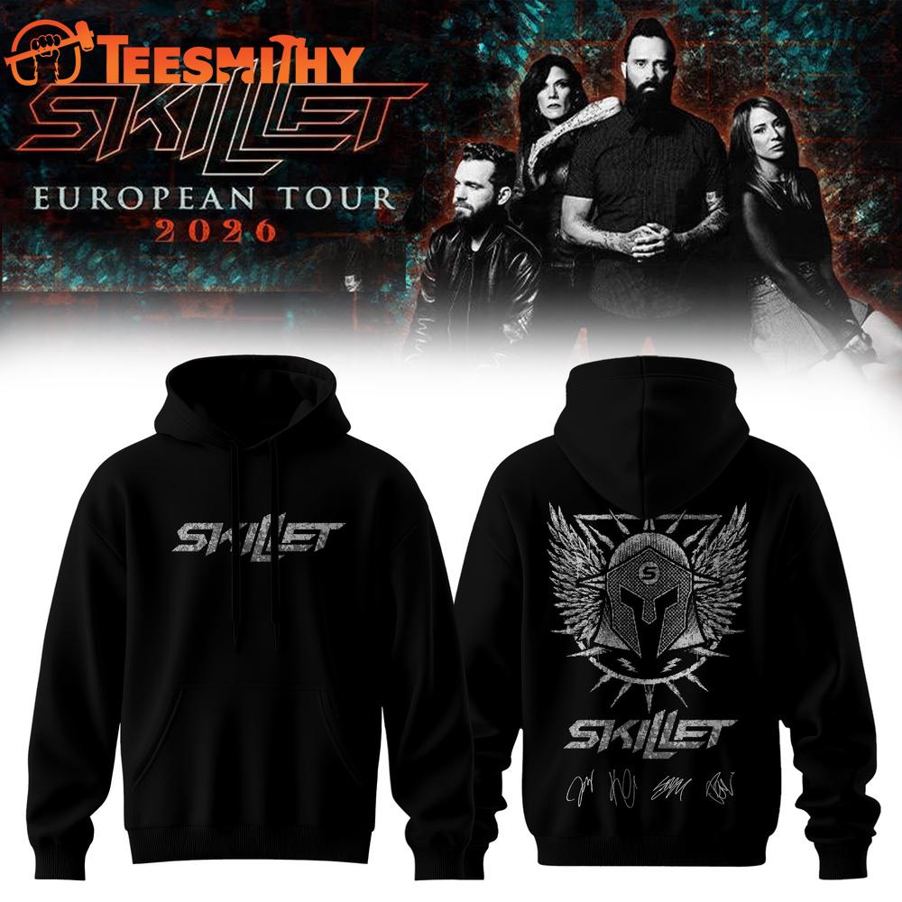 SKILLET EUROPEAN TOUR 2026 Signature Special New Hoodie