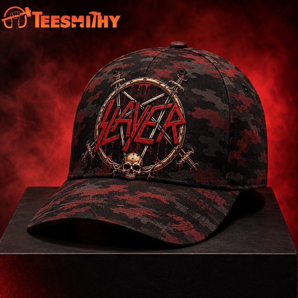 Slayer Crimson War Camo Classic Cap