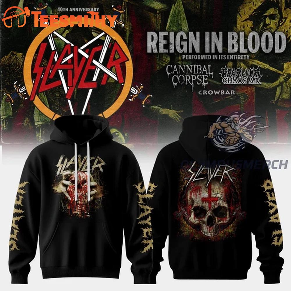 Slayer Reign in Blood Hoodie