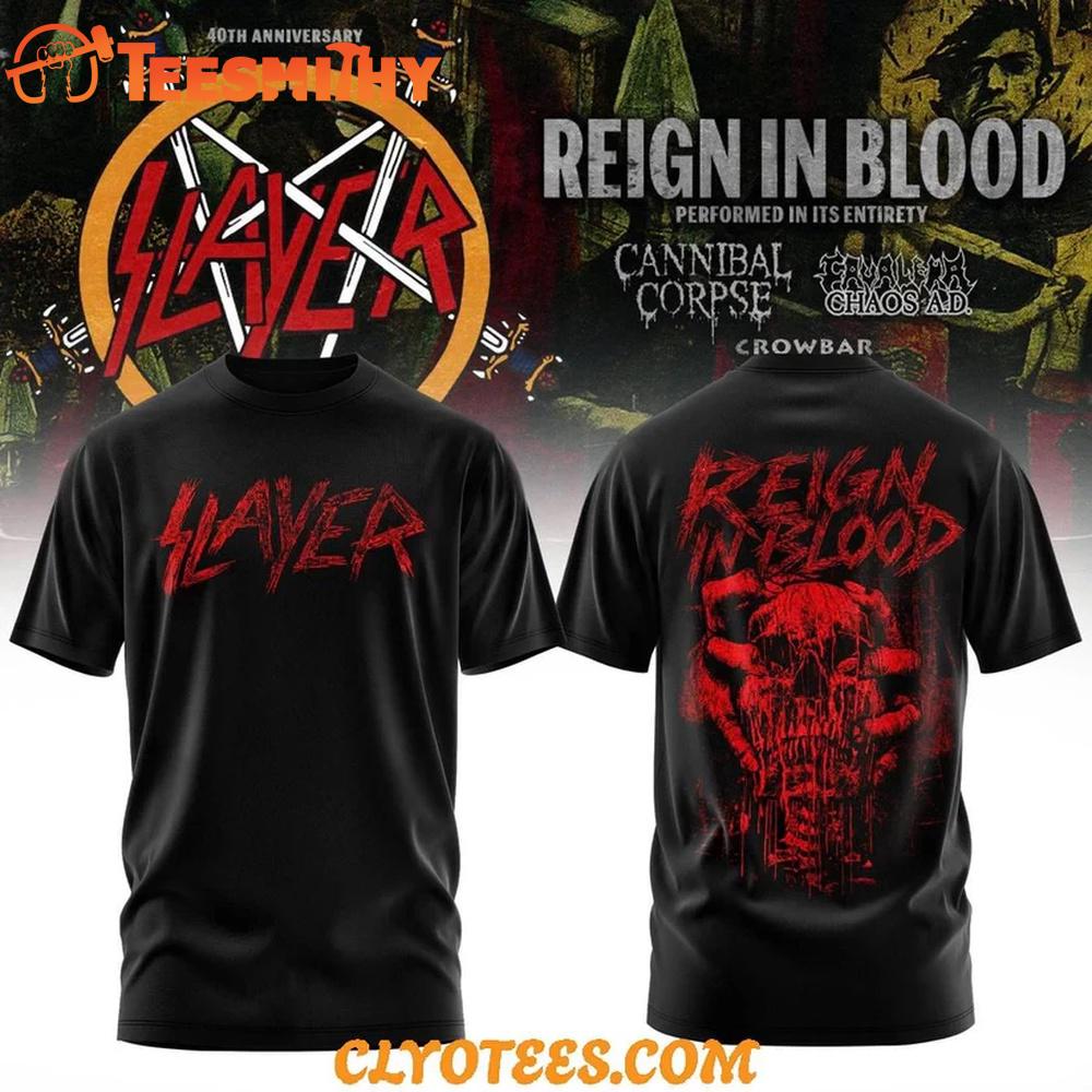 Slayer Reign in Blood T Shirt
