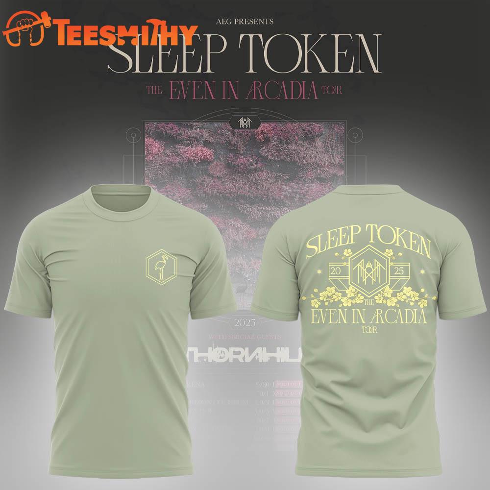 Sleep Token The Even in Arcadia Tour 2025 Limited Edition T Shirt