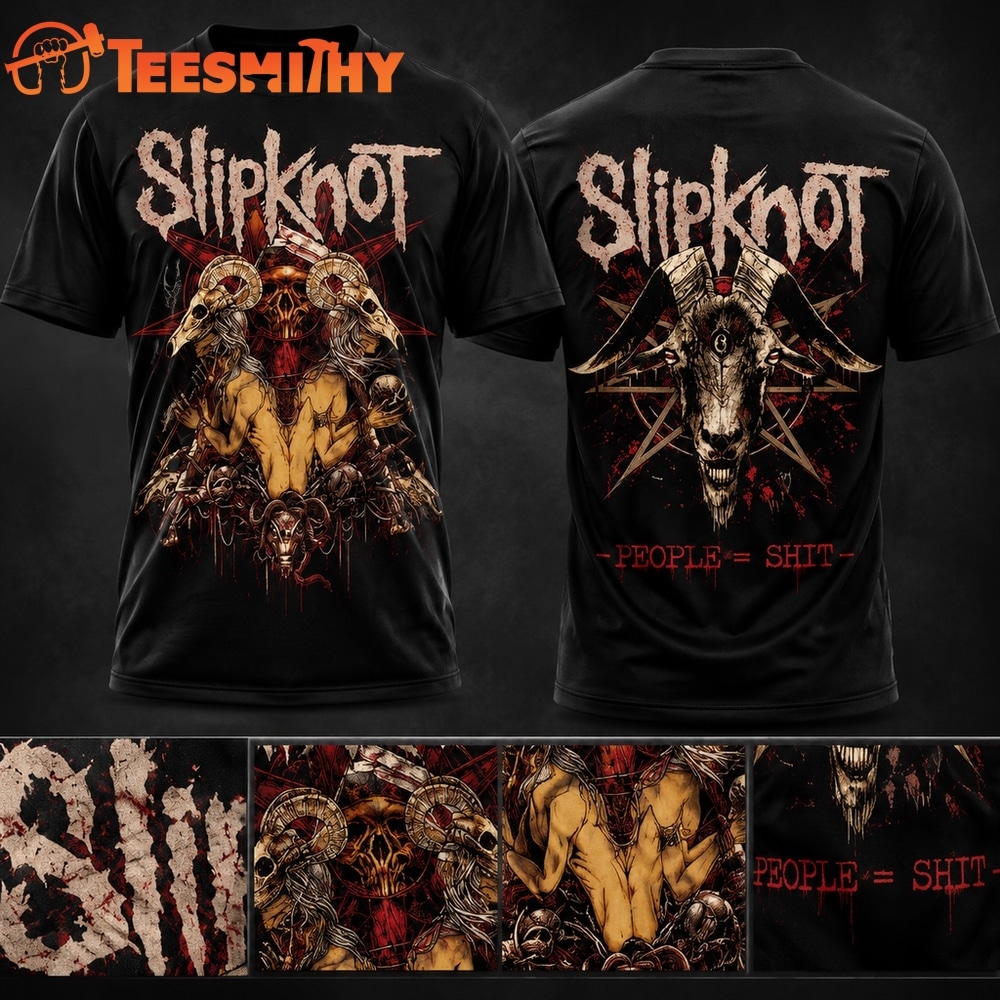 Slipknot Dark Legacy Stadium Tour 2026 Limited Edition 3D Shirt