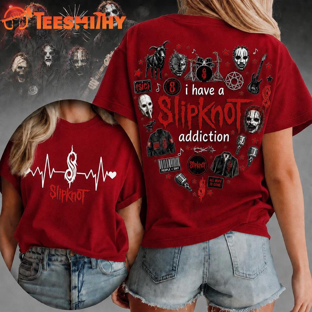 Slipknot Heartbeat Lover Unisex 3D Shirt