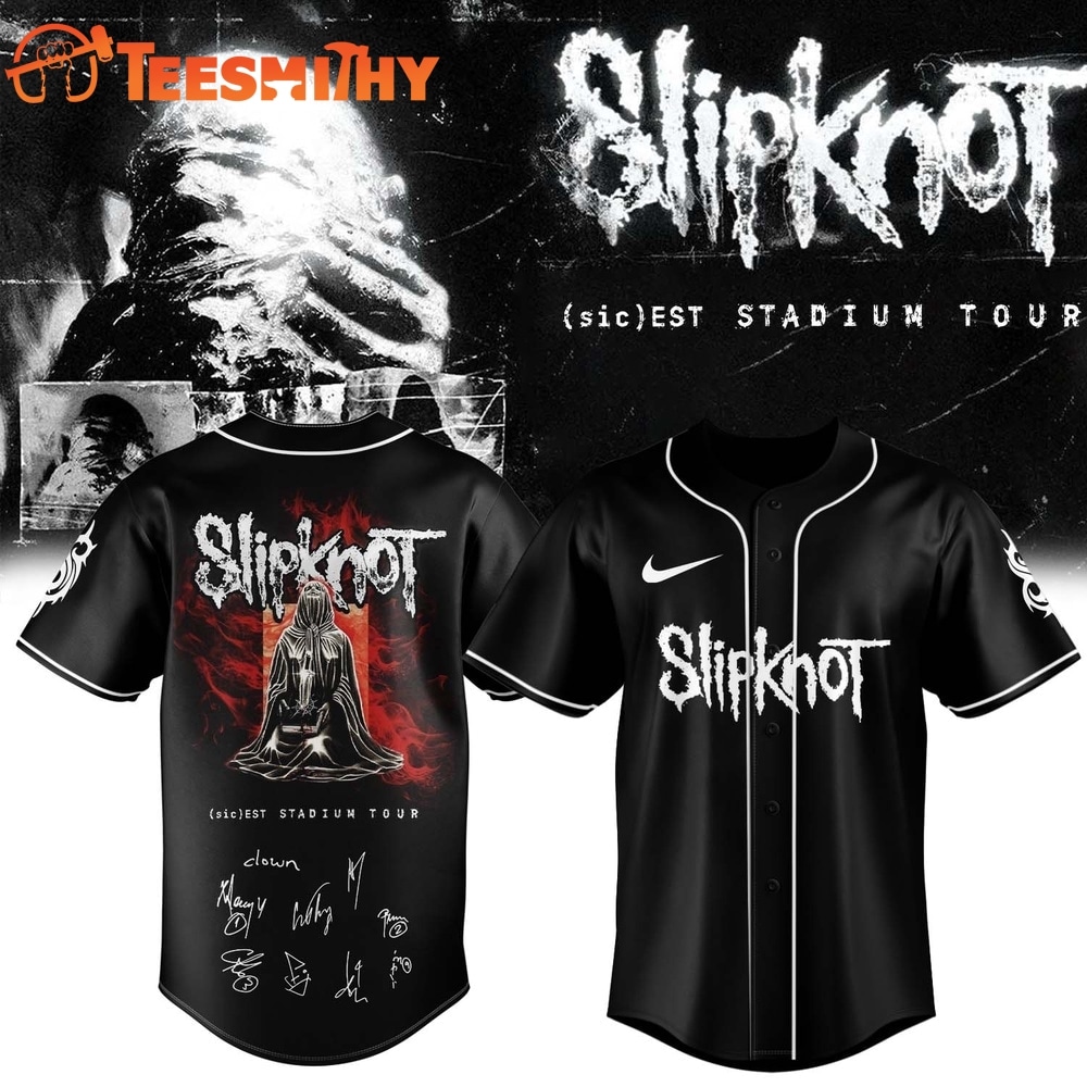 Slipknot sic est Stadium Tour 2027 Baseball Jersey