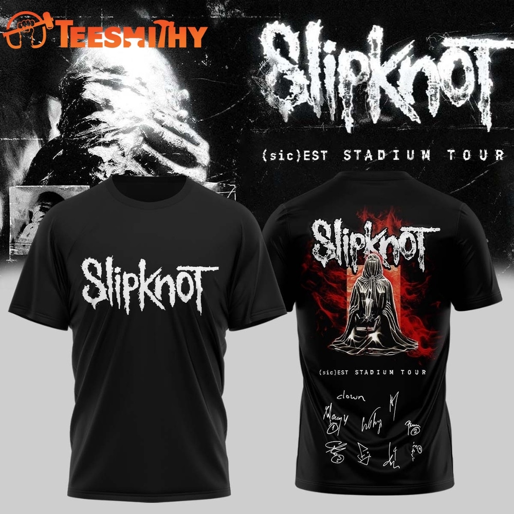 Slipknot sic est Stadium Tour 2027 Limited Edition 3D Shirt
