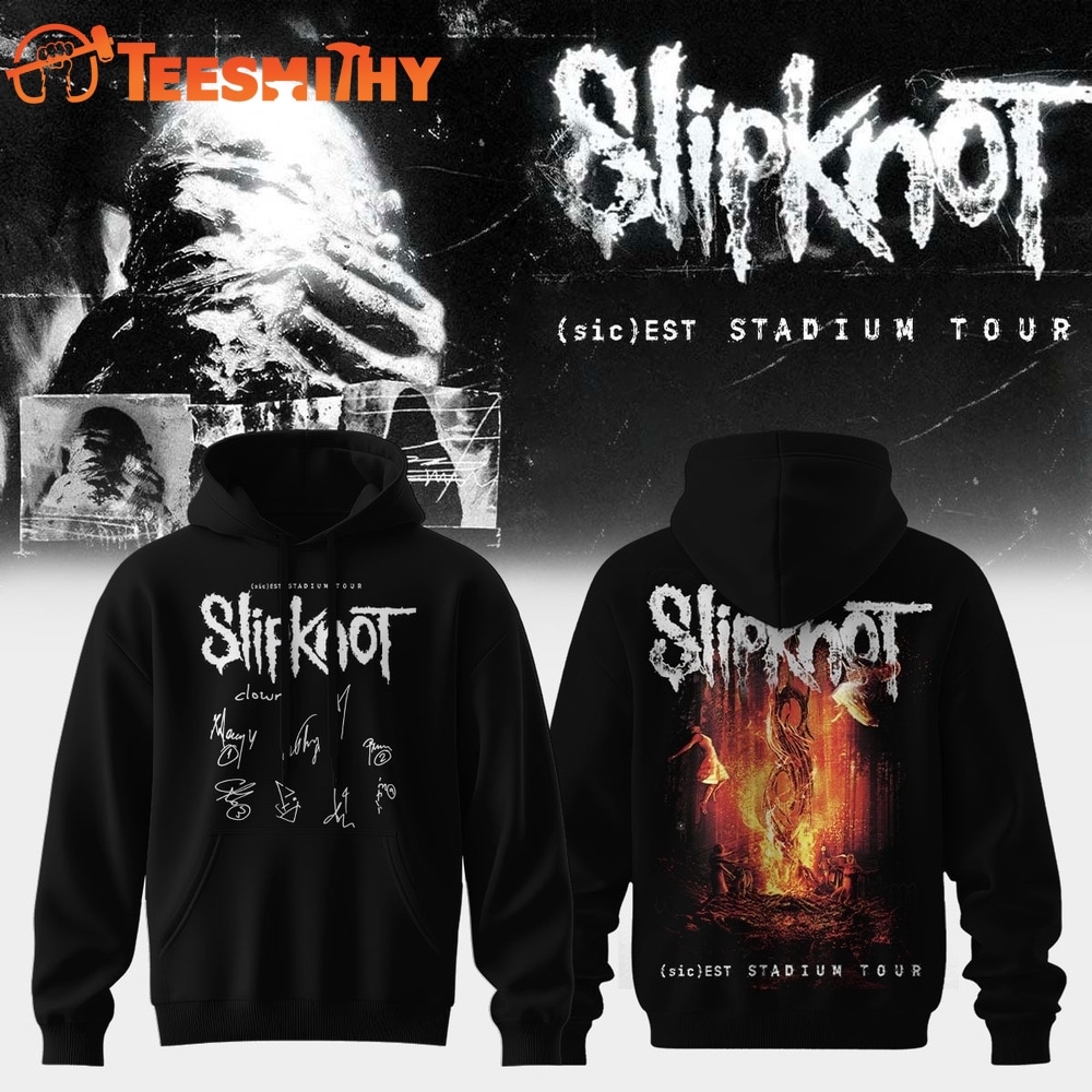 Slipknot sic est Stadium Tour 2027 New Design Hoodie