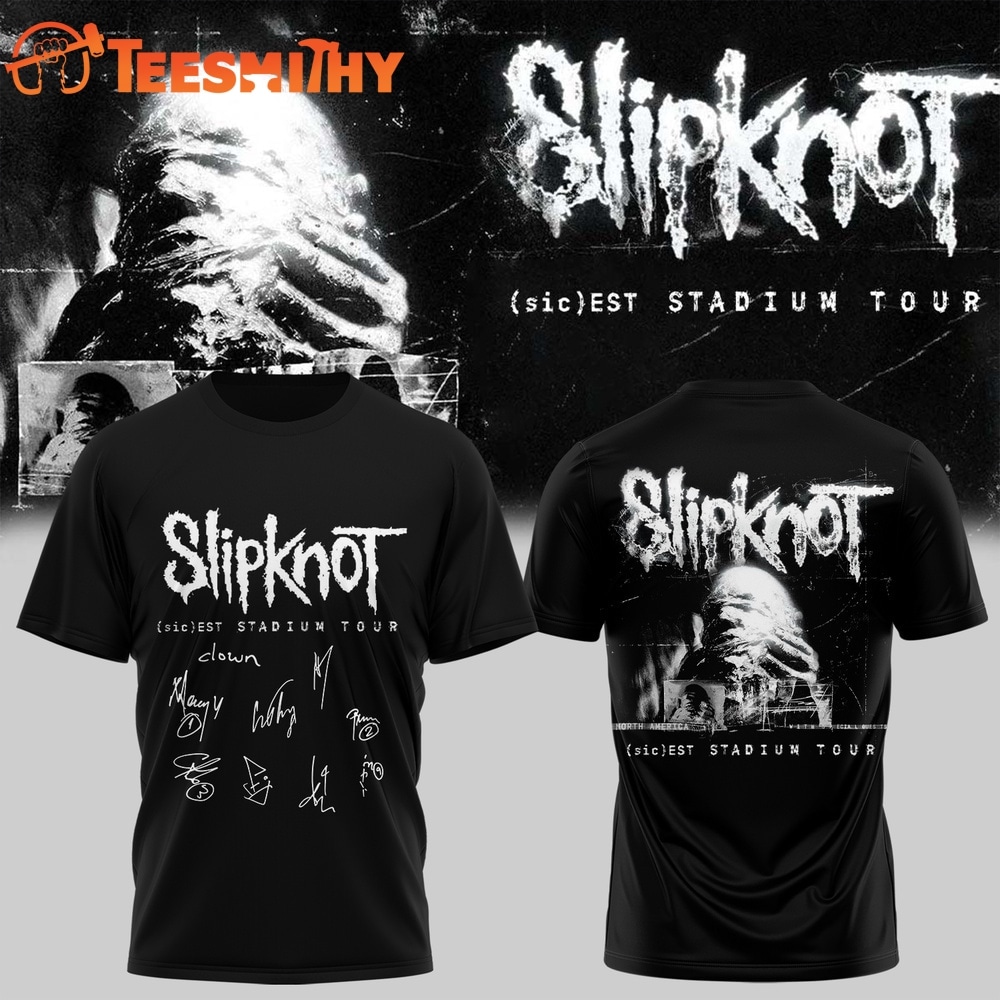 Slipknot sic est Stadium Tour 2027 Signature T Shirt