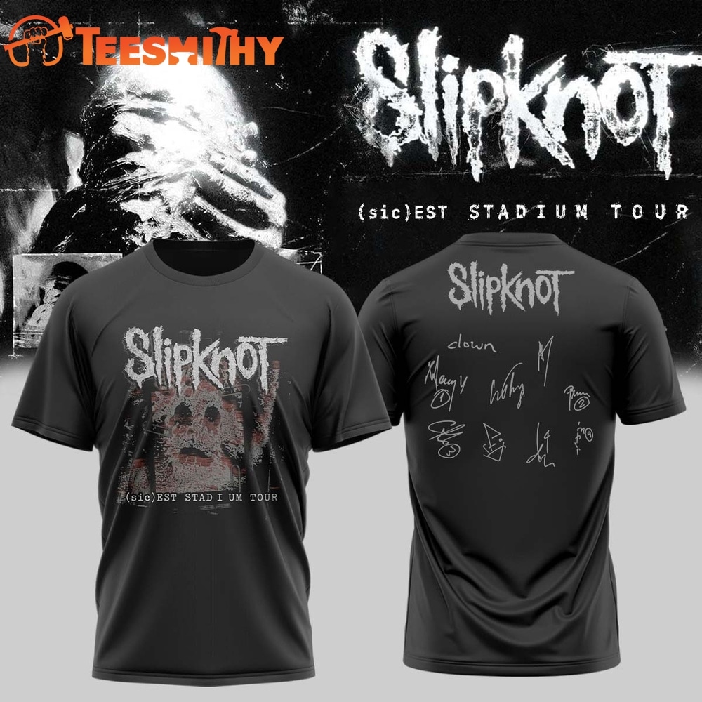 Slipknot sic est Stadium Tour 2027 T Shirt