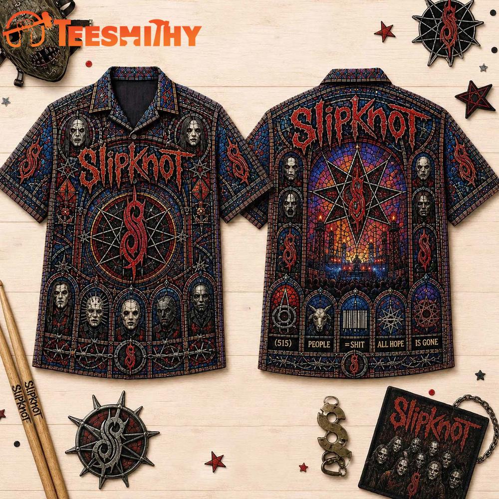 Slipknot Vintage Music Summer Hawaiian Shirt