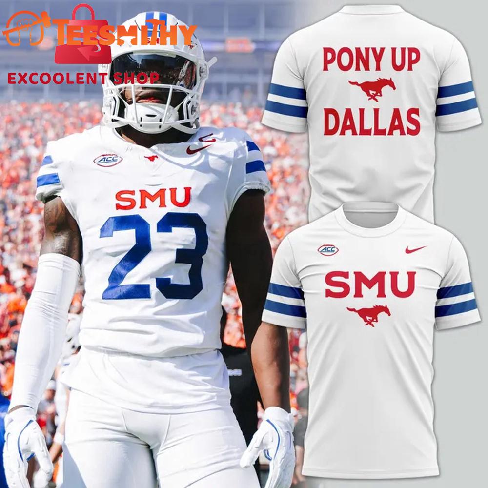 SMU Mustangs Football White Out 2025 Limited Edition T Shirt SMU Mustangs Football White Out 2025 Limited Edition T Shirt