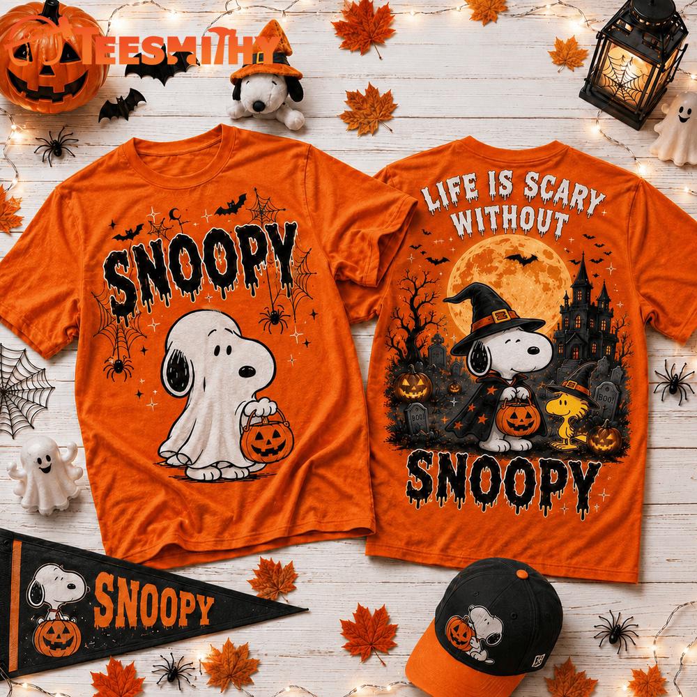 Snoopy Halloween 2026 New Design 3D Shirt