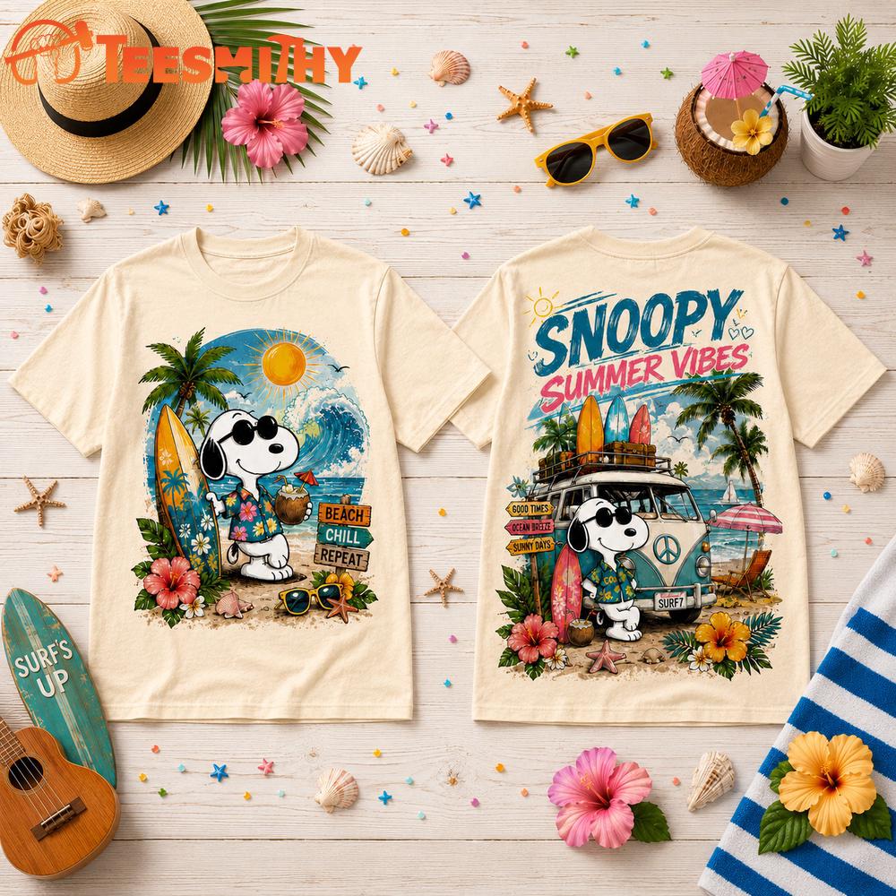 Snoopy Summer Vibes 2026 T Shirt