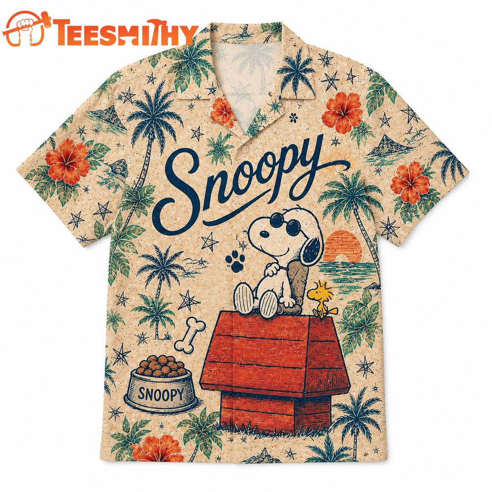 Snoopy Tropical Summer Vibes Hawaiian Shirt