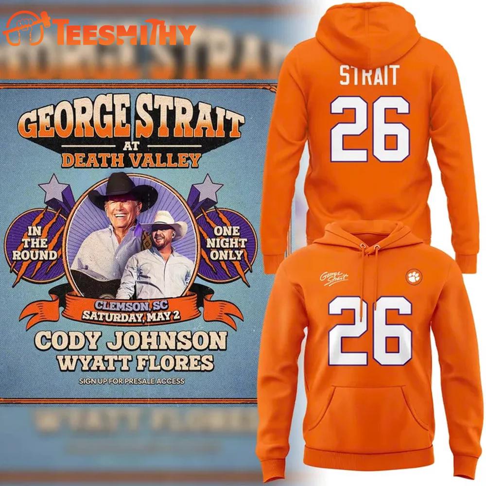 Special 2026 George Strait x Clemson Tigers Hoodie