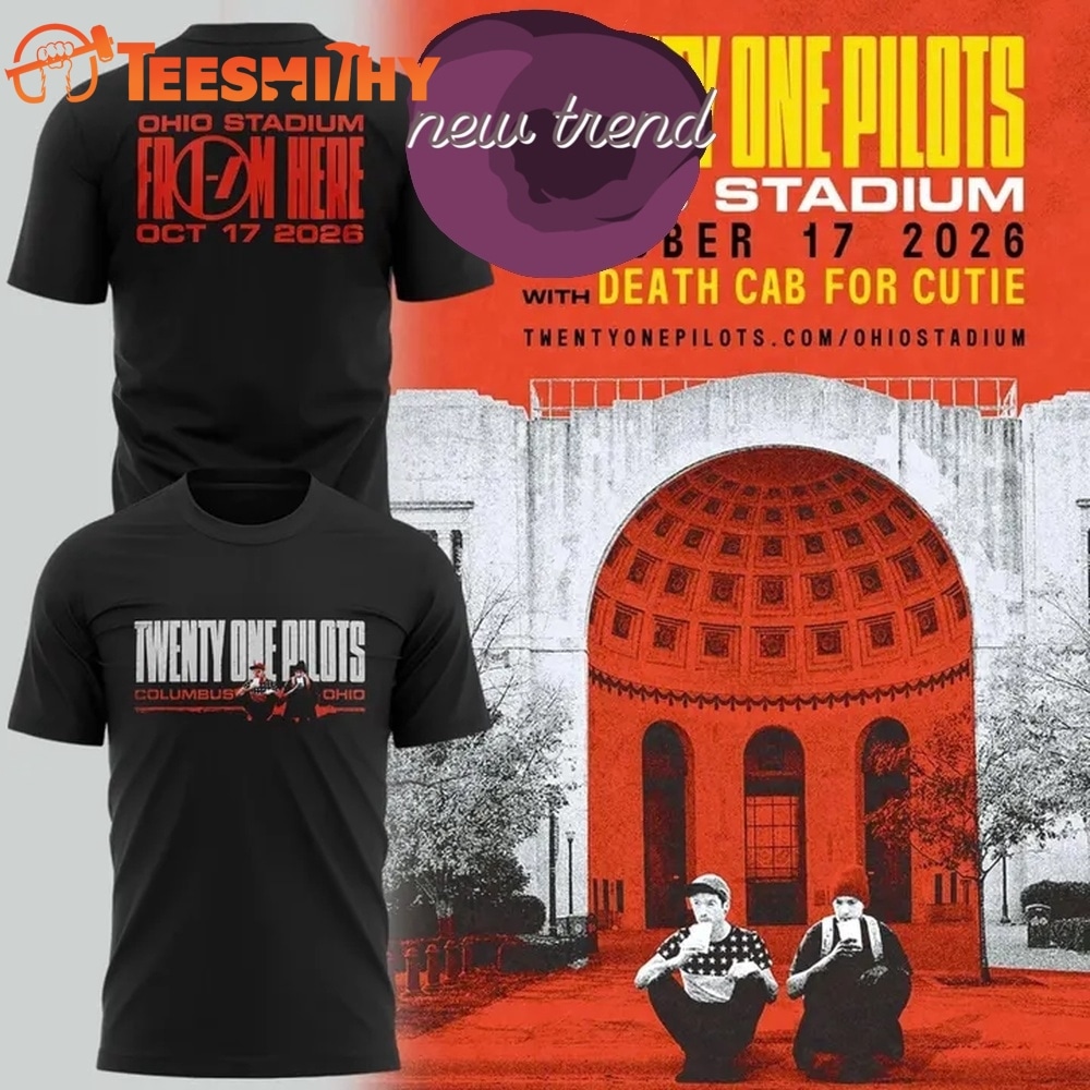 Special 2026 Twenty One Pilots Live At Ohio Stadium T Shirt
