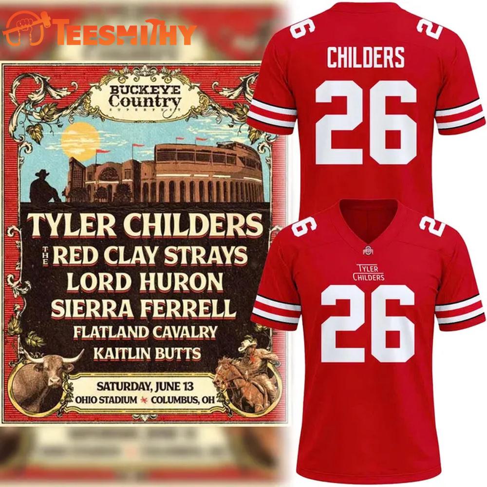 Special 2026 Tyler Childers x Ohio State Football Jersey