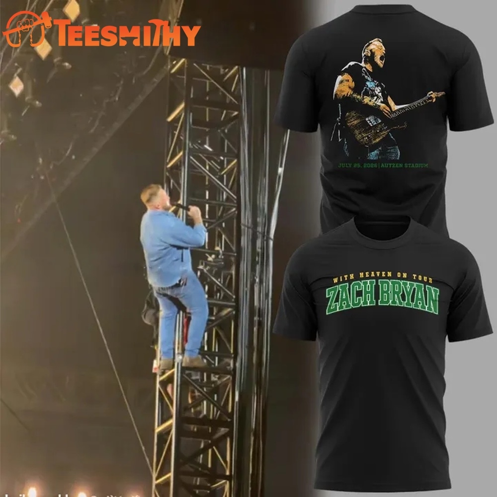 Special 2026 Zach Bryan x Oregon Ducks Graphic Guitar 3D Shirt