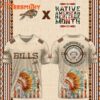 Special Edition 2025 Buffalo Bills × Native American Heritage Month Custom Football Jerey