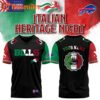 Special Edition 2025 Buffalo Bills x Italian Heritage Night Columbus Parade Customize Football Jerey