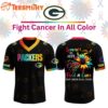 Special Edition 2025 Green Bay Packers x Breast Cancer Awareness Month Custom Football Jersey